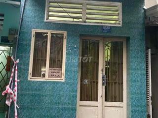NHÀ NÁT HỒ THỊ KỶ Q.10 DTSD 27,1M2 3T550 CHỢ HỒ THỊ KỶ,CÓ SỔ HẺM THÔNG