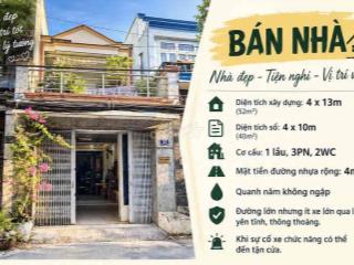 BÁN NHÀ 1 LẦU 48m2 MẶT TIỀN NGUYỄN QUÝ YÊM, AN LẠC