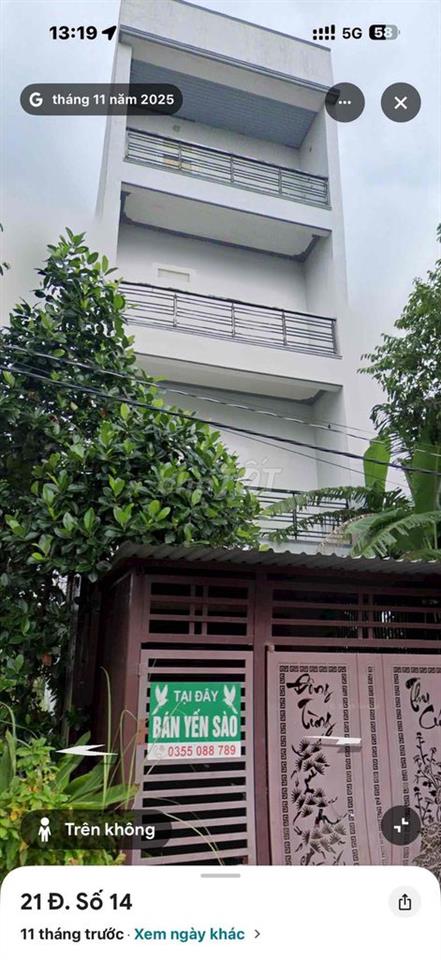 nhà ở kết hợp nuôi chim Yến có thu nhập ổn định 20 triệu / 1 tháng