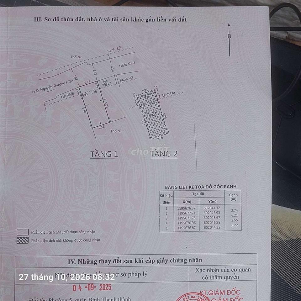 chính chủ bán nhà nhỏ đẹp 