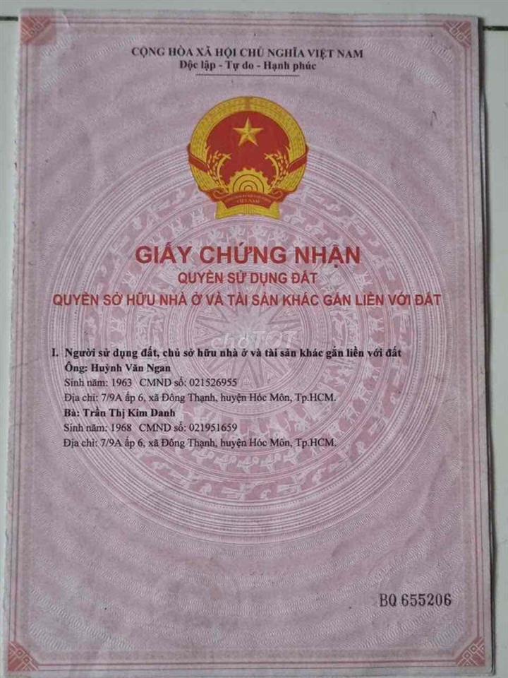 NHÀ TO 150m2 . ĐƯỢC GIỮ SỔ HỒNG CHÍNH LUÔN