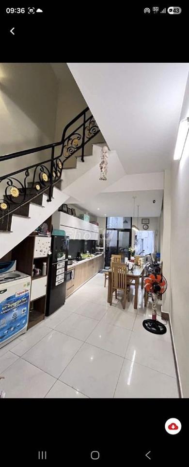 Nhà 2 mặt tiền nội bộ 1 trệt 3 lầu sân thượng