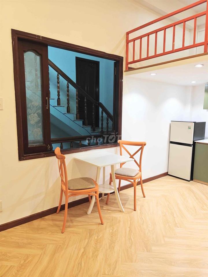 Căn Hộ Gác Lửng Mới Đẹp - Tân Bình - Full Nội Thất