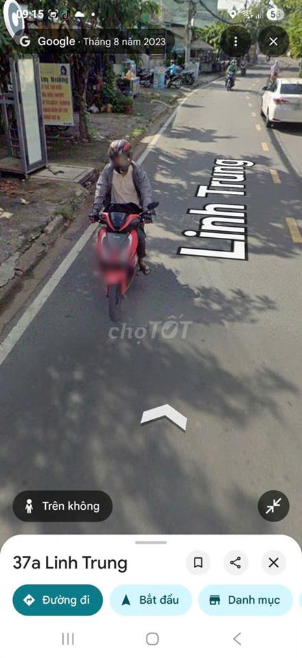Bán nhà mặt Tiền đường Linh Trung