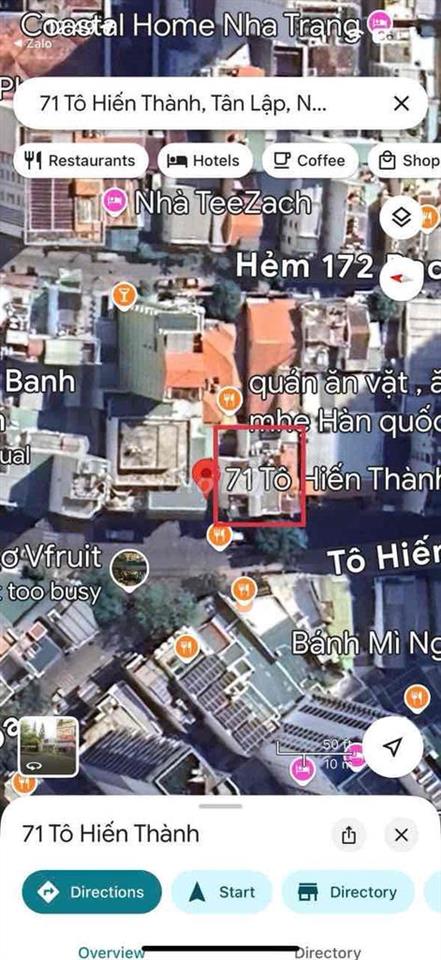 BÁN LÔ ĐẤT SIÊU VIP 495.5M2 GÓC 2 MẶT TIỀN ĐƯỜNG TÔ HIẾN THÀNH
