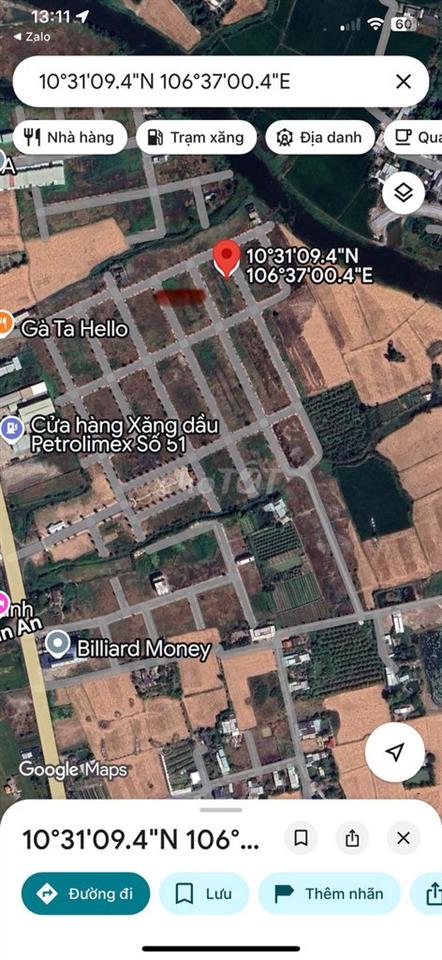 Sang nhượng đất nền KDC Tân Lân