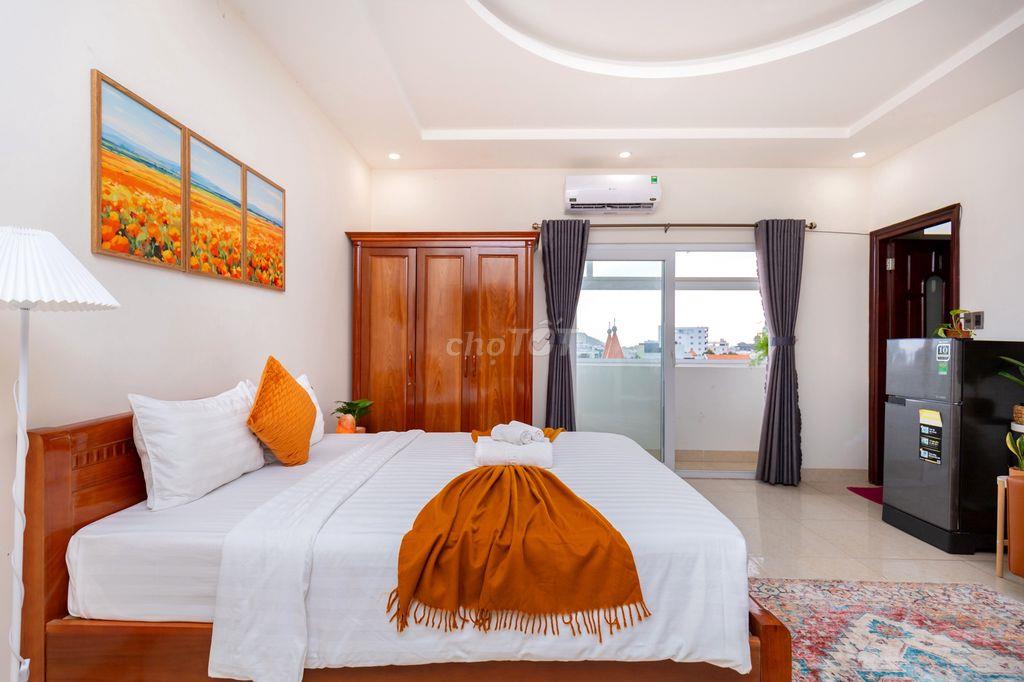 cho thuê căn hộ mini full nội thất , rộng thoáng, ngay trung tâm