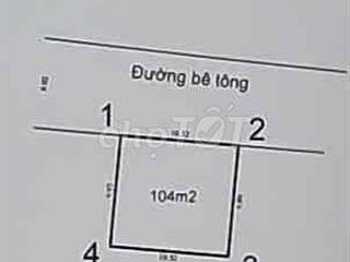 Chính chủ xoay vốn gấp cần bán nhà dt 104 m