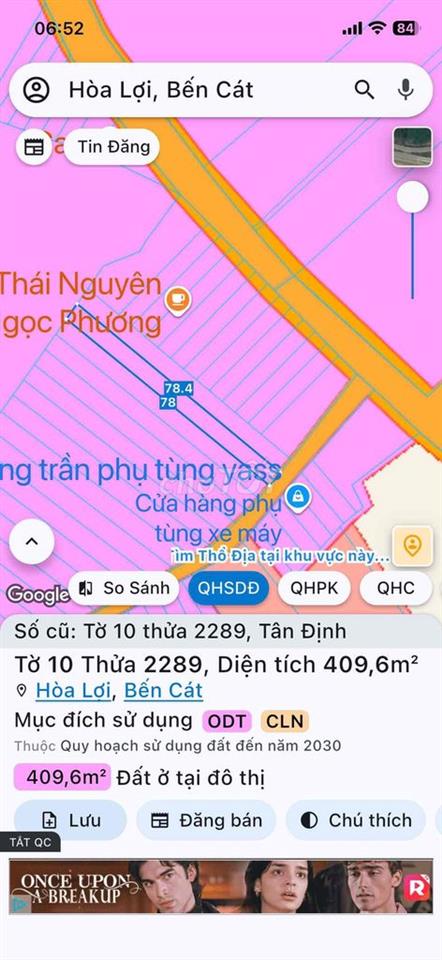 Đất Hoà Lợi, Bến Cát, kế bên khu dân cư Thịnh Gia