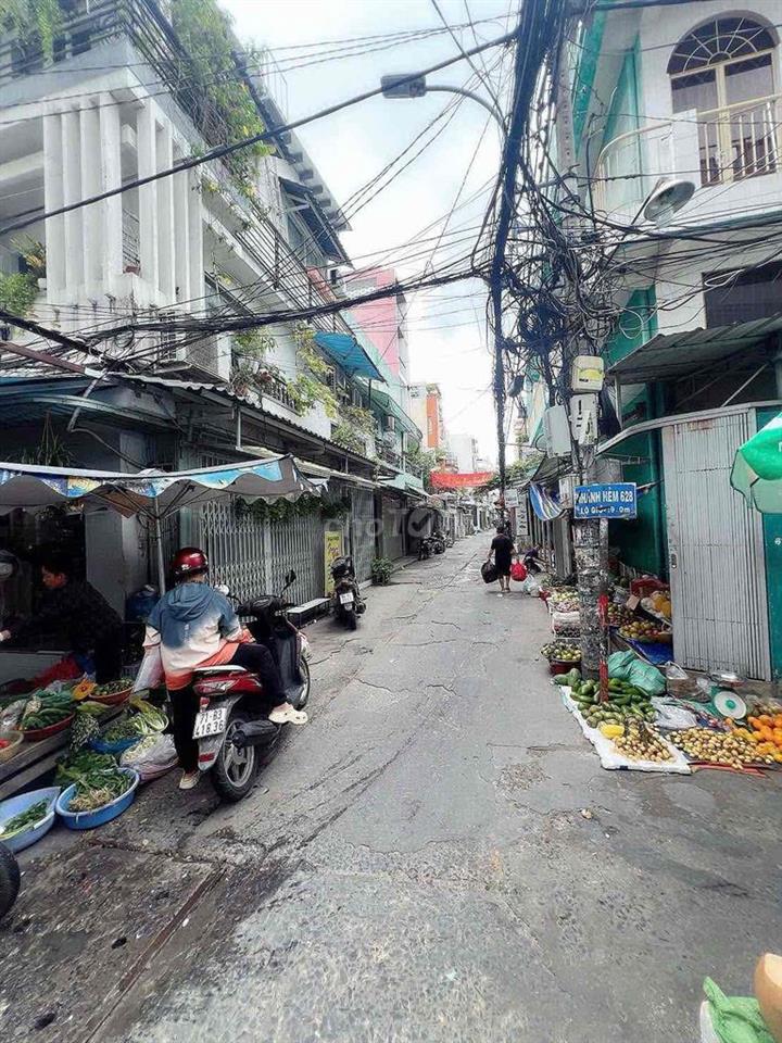 ⭐️hẻm 628 Hậu Giang , P12 , Q6, ✅Diện tích: 4.25 X 12.2m | DTCN 52 m2