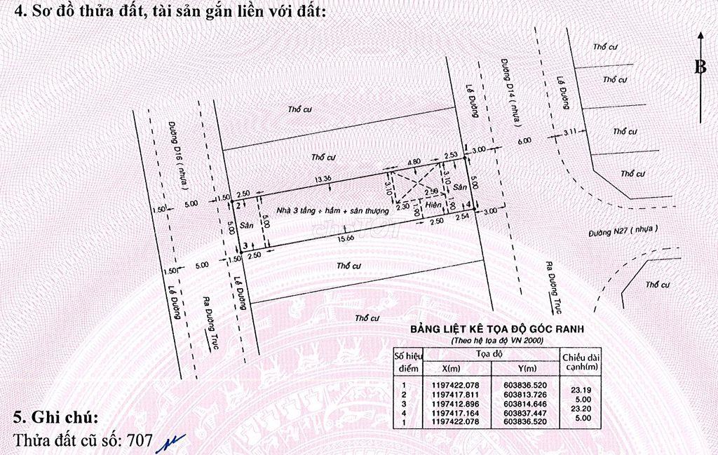 Chuyển nhượng căn khu 34 Khu dân cư Bình Hòa, P. Bình Lợi Trung, HCM