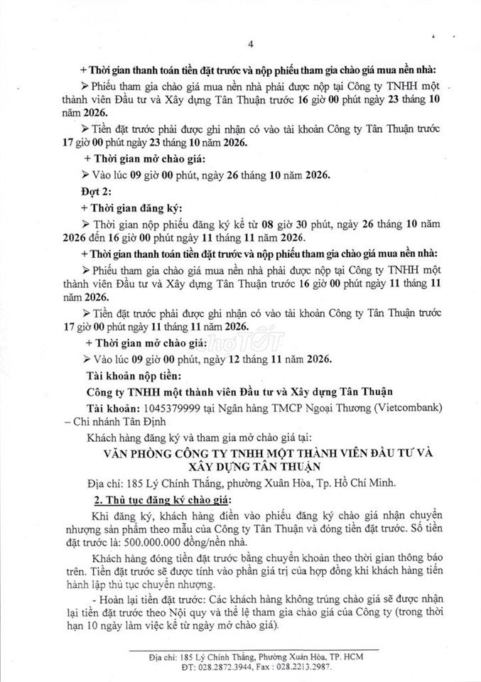 Chuyển nhượng nền nhà Khu dân cư Đường số 10, Bến Lức, Tây Ninh