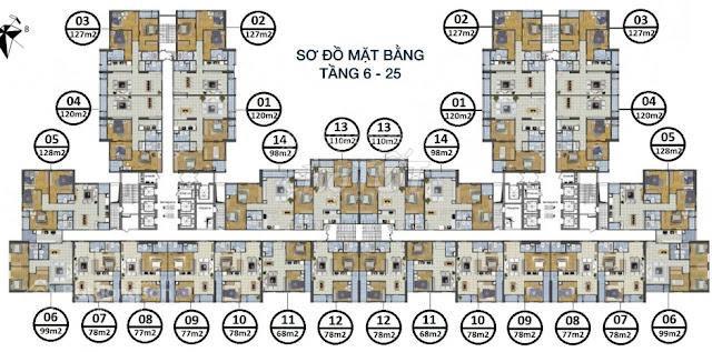 Bán căn 99m2 chung cư Goldsilk, căn góc,full nội thất giá 6.5tỷ
