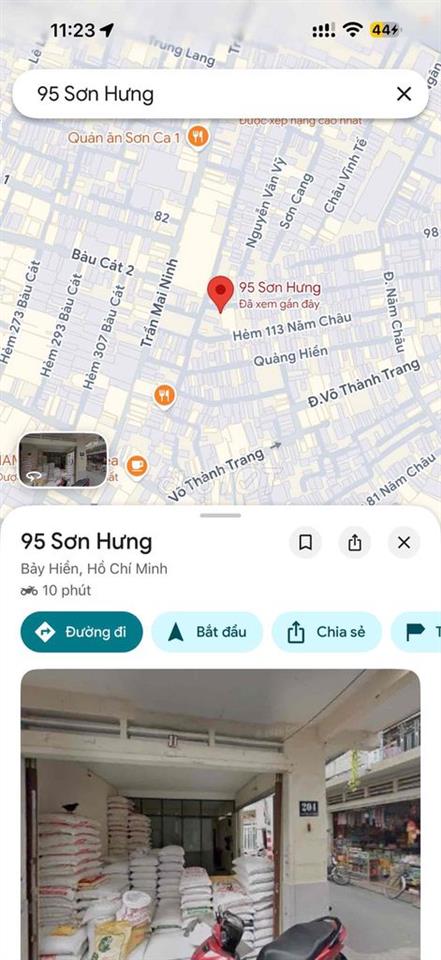 Bán nhà chính chủ, gần chợ Bà Hoa Tân Bình