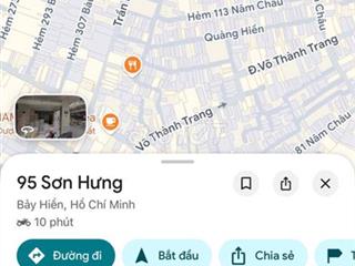 Bán nhà chính chủ, gần chợ Bà Hoa Tân Bình