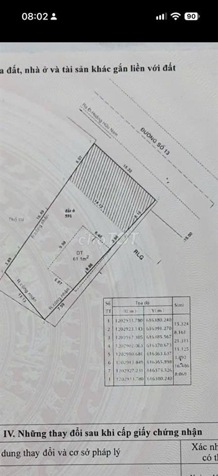 Bán đất gần Bến Xe Miền Ðông mới
