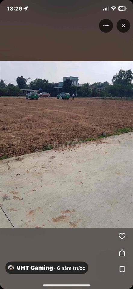 đất trước cổng kcn phước đông
