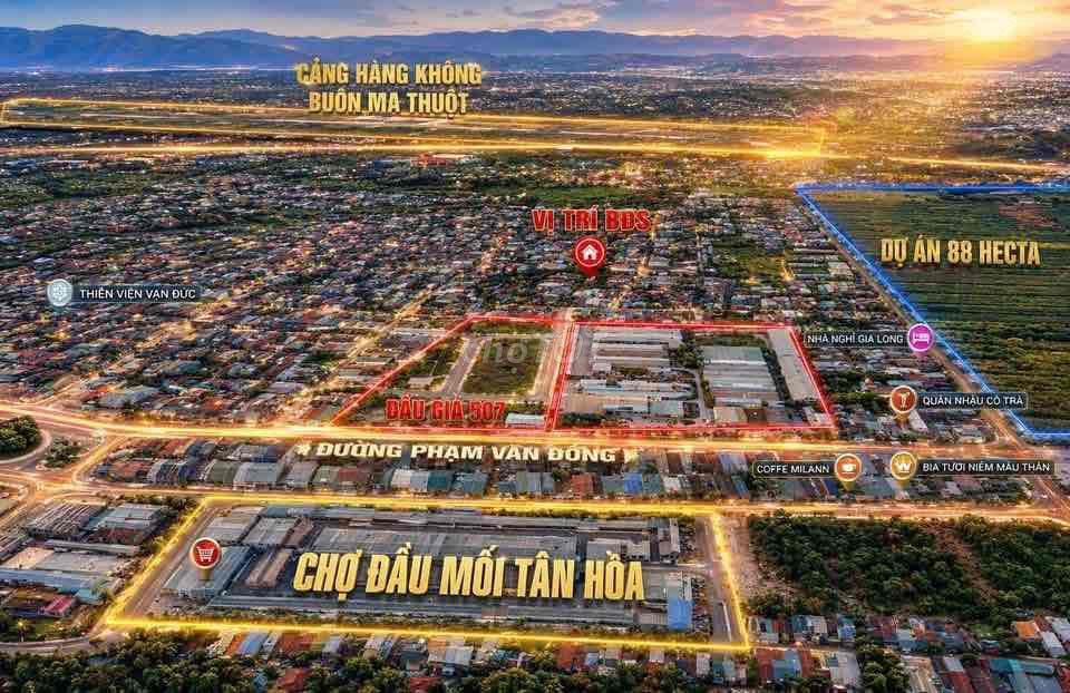 🔥 GIẢM SÂU ĐẤT KHU ĐẤU GIÁ 507 TÂN HÒA – CẦN RA NHANH