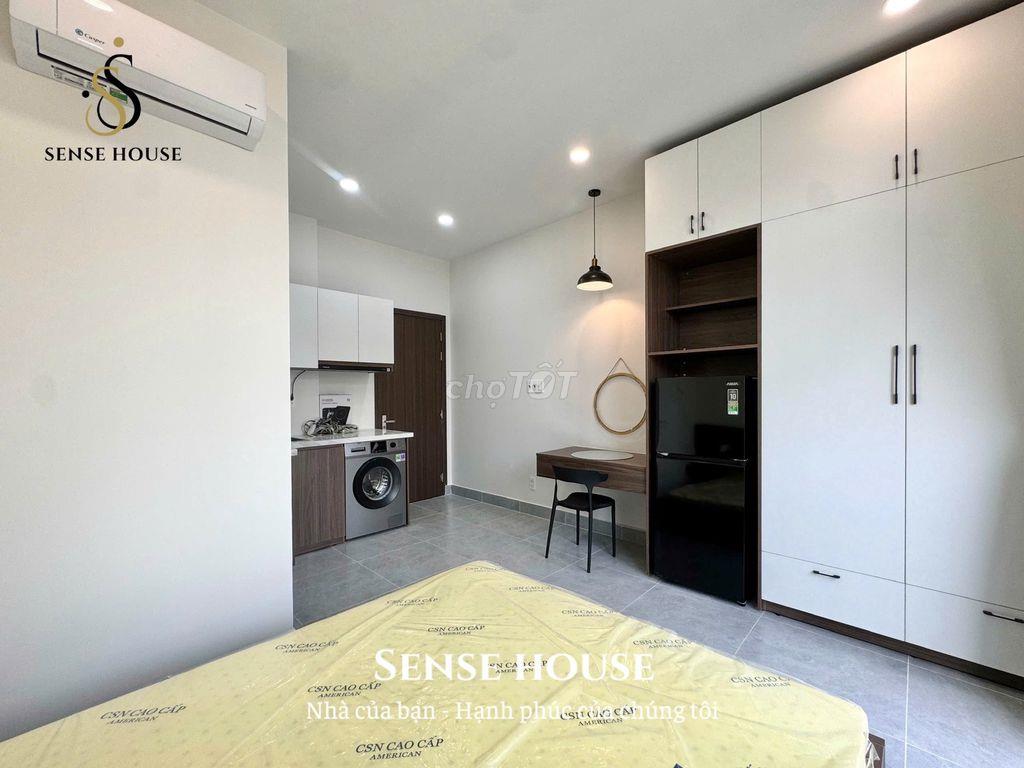 Studio Ban Công Full Nội Thất | 📍Tân Sơn | Thang Máy - Máy Giặt Riêng 