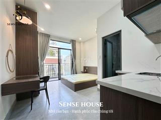 Studio Ban Công Full Nội Thất | 📍Tân Sơn | Thang Máy - Máy Giặt Riêng 