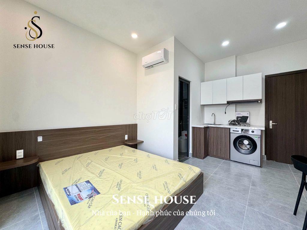 Studio Ban Công Full Nội Thất | 📍Tân Sơn | Thang Máy - Máy Giặt Riêng 