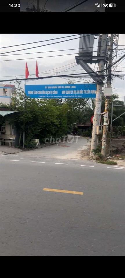 Đất  Bình Chánh Hưng Long  TP hcm