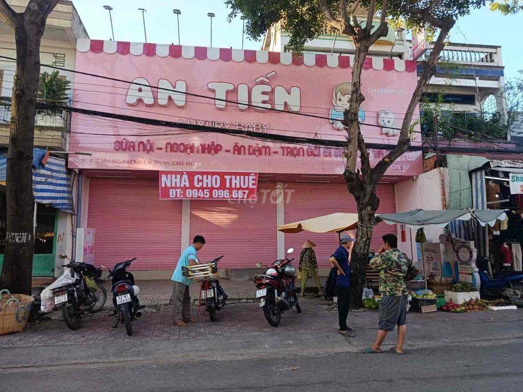 Cho thuê nhà mặt tiền chợ phường 2