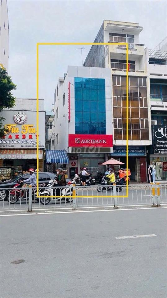 Góc 2 mặt tiền Lê Văn Sỹ, Ngân Hàng đang thuê 56tr, DT4,3mx13m, 25ty