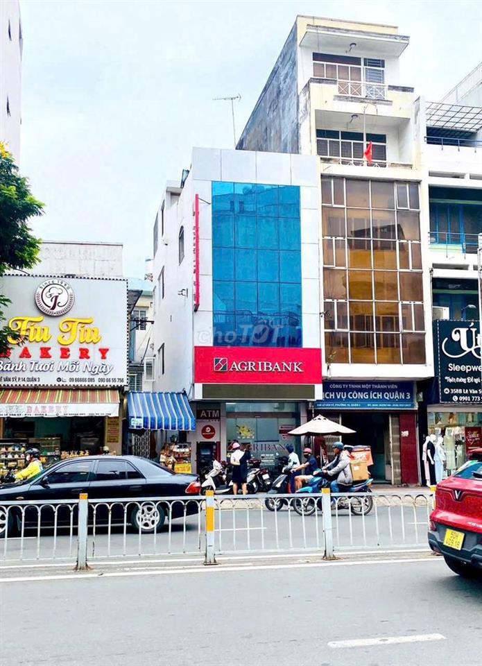 Góc 2 mặt tiền Lê Văn Sỹ, Ngân Hàng đang thuê 56tr, DT4,3mx13m, 25ty
