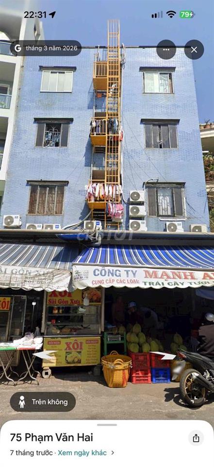 TÌM 1 ĐỒNG ĐỘI NAM GHÉP PHÒNG TRỌ 36M² - PHẠM VĂN HAI, TÂN BÌNH