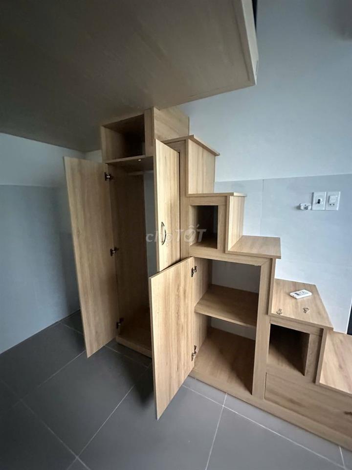 Cho Thuê Phòng Gác Lửng Gò Vấp - Thang Máy, Máy Lạnh, Cửa Sổ Thoáng