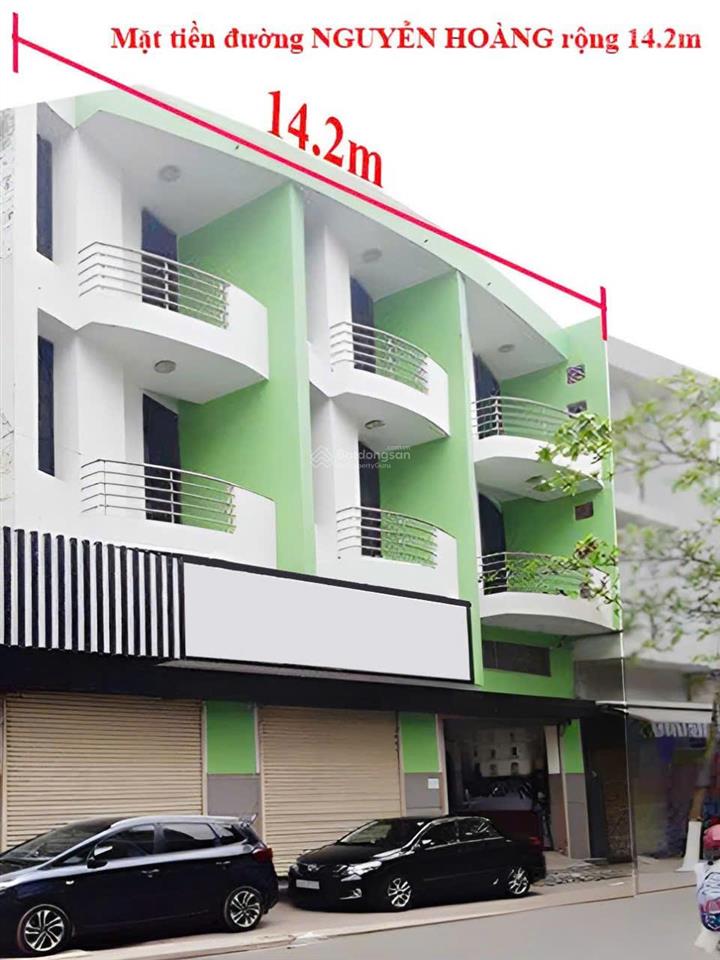 Hạ giá 10 tỷ  chủ cần bán gấp tòa nhà 2mt ông ích khiêm và nguyễn hoàng  dt 350m²  giá đt.