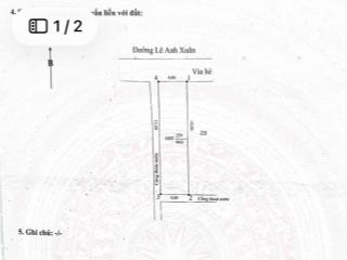 Bán 60m2 đất đường lê anh xuân, quận hải châu gần tòa tháp 69 tầng, dãy bt elysia thăng long
