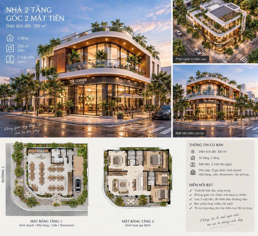 Cho thuê nhà 2 mặt tiền hoàng kế viêm sát biển mỹ an