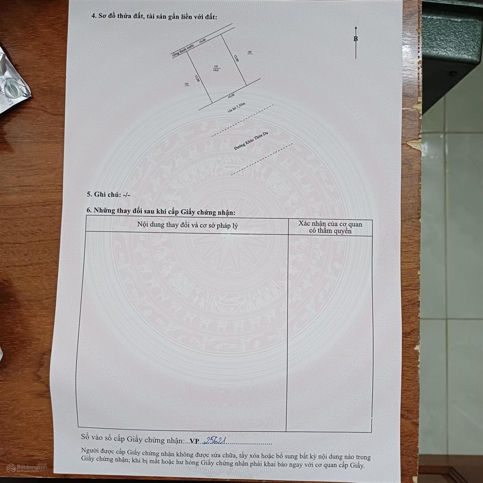 Chính chủ xịn "100%" bán đất khúc thừa dụ
