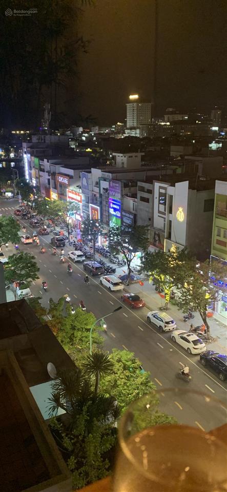 Bán nhà 4 tầng mt kinh doanh phố hoàng diệu, hải châu. dt 102m2 ngang 5m giá 19tỷ5