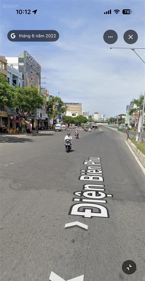 Lô đất mt đường điện biên phủ, diện tích đất 338m2, dtsd 950m2, ngang 11m2, nở hậu 16m1