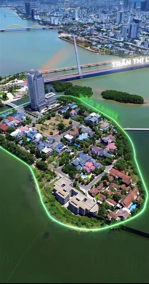 Bán đất khu biệt thự đảo xanh đà nẵng khu ở biệt lập vip thành phố  hàng hiếm giá đầu tư 140tr/m2