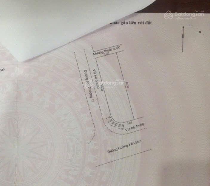 Chuyển nhượng đất góc 2 mặt tiền đường hoàng kế viêm và an thượng 17 cách biển 700m
