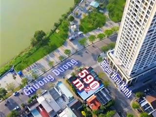 Chuyển nhượng đất lô góc 3 mặt tiền đường chương dương & phạm hữu kính view sông hàn.