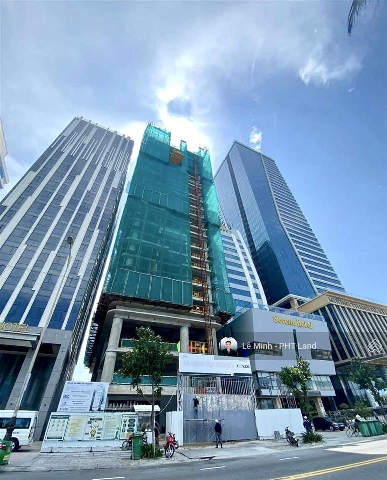 Chuyển nhượng tòa nhà thô căn hộ  khách sạn 27 tầng mặt tiền đường võ nguyên giáp view biển mỹ khê