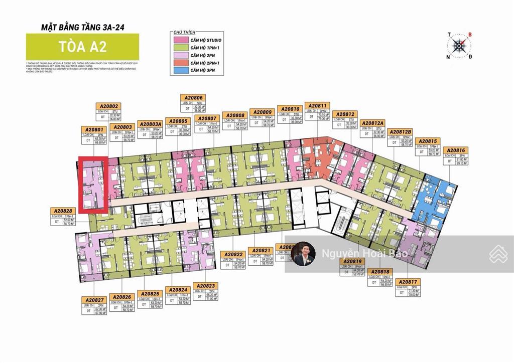 Chính chủ cần bán nhanh căn 2pn a2.15.01 diện tích 64m2, chỉ cần thanh toán 758tr sở hữu ngay
