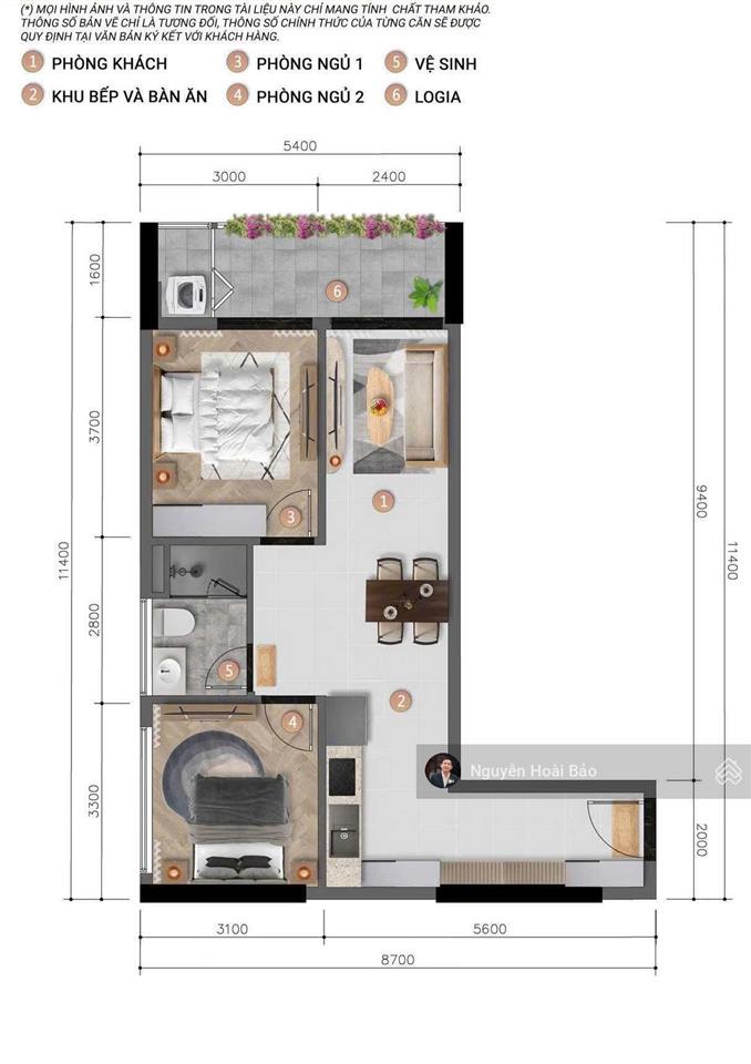 Chính chủ cần bán nhanh căn 2pn a2.15.01 diện tích 64m2, chỉ cần thanh toán 758tr sở hữu ngay