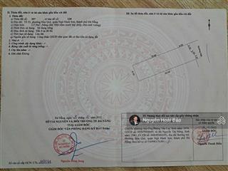 Kẹt tiền cần bán gấp lô đất 118m2, 5,5mx21m. gần làng đại học đà nẵng, sẵn sổ công chứng ngay.