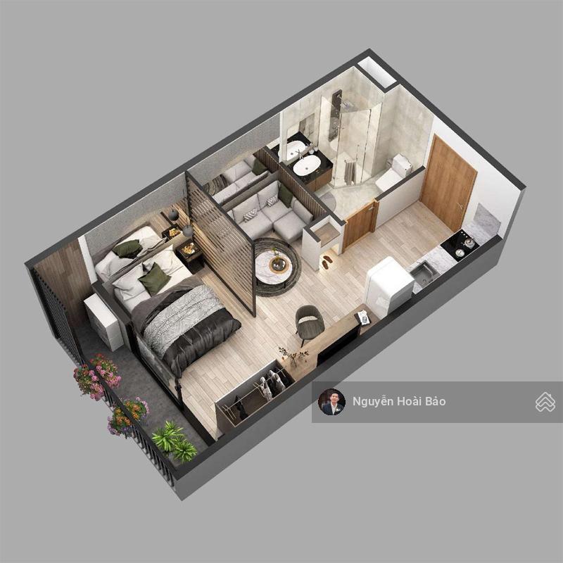 Chính chủ bán căn hộ cora studio a21212 view sông & pháo hoa downtown