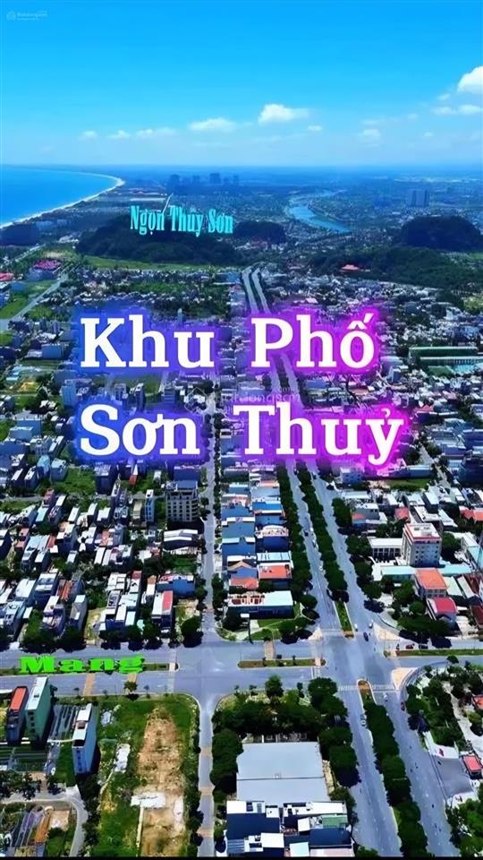 Bán 2 lô đất 225m2 đường thủy sơn 3 ( đường 7m5 ) khu biển sơn thủy . giá 16 tỷ 8