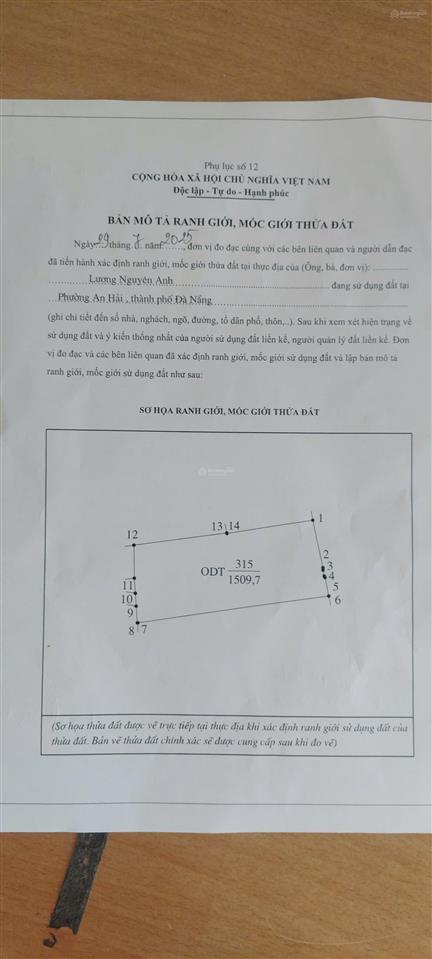 Đất nền siêu chất ở đặng vũ hỷ, phước mỹ, sơn trà, 1500 m² ngang 25m  giá bán 130 triệu/m2