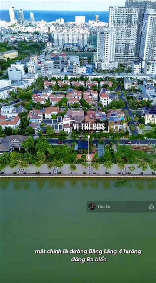 Bán đất euro village 1 view sông đường hoa hồng 4, diện tích 600m2, ngang 24m, giá 180 tỷ