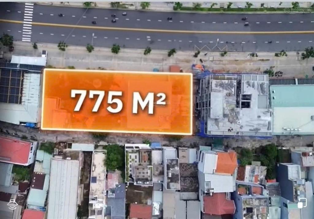 Bán đất tmdv xây cao tầng đường hoàng sa. diện tích 775m2 ngang 35m