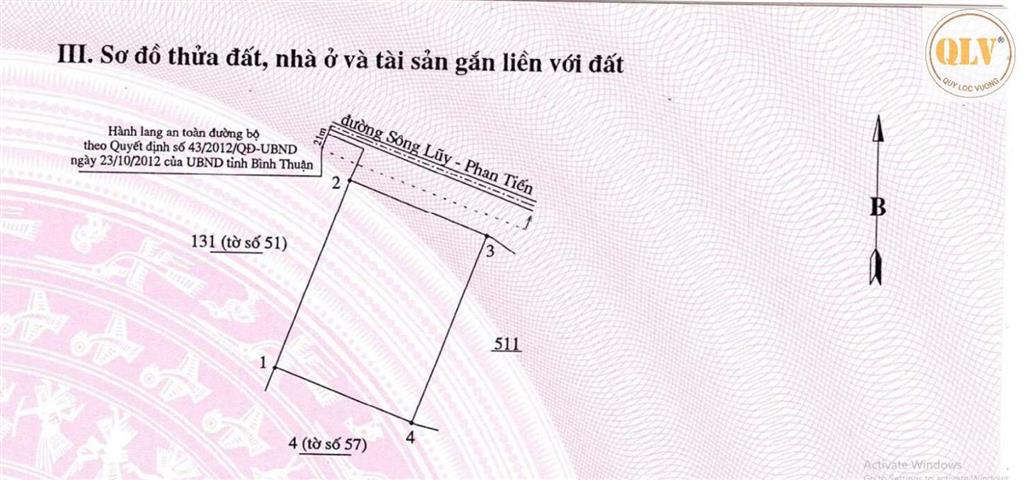 Bán đất công nghiệp sông lũy, bắc bình, bình thuận 19.994m²
